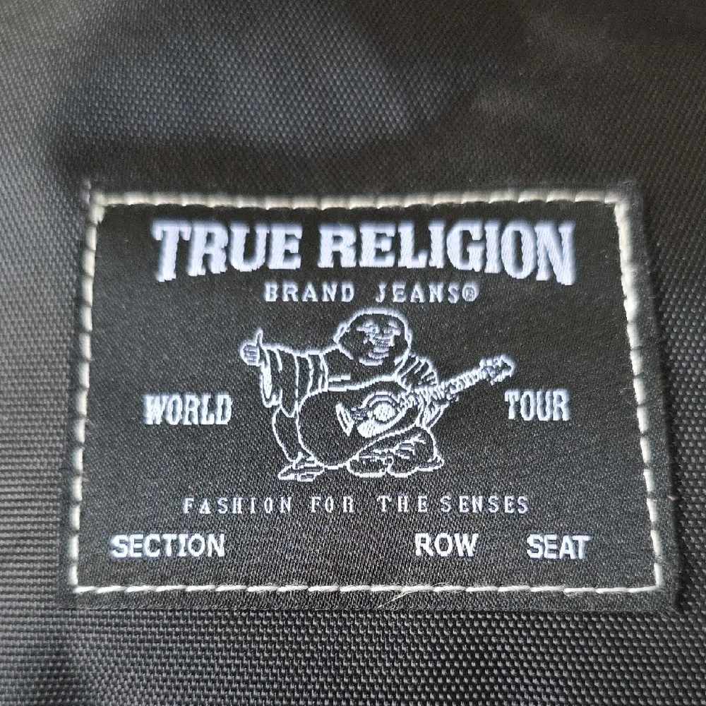 True‎ Religion Black Belt Bag for Men